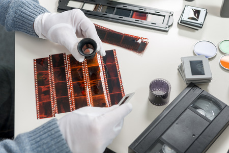 Scan slides and films to transform into a digital data