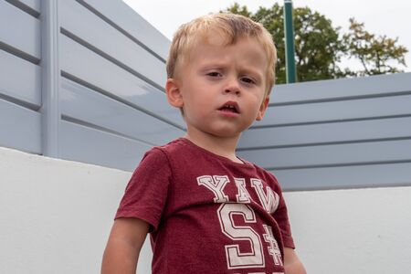 Portrait of a child two years old