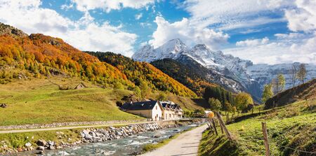 View of Cirque De Gavarnie In The French Pyrenees