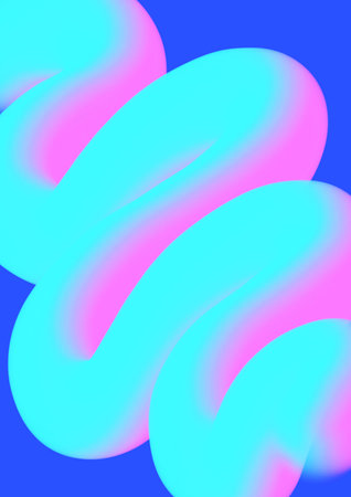 Abstract background with blue and pink gradient. Vector illustration for your design.