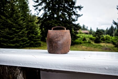 Vintage Alps Cowbellの写真素材