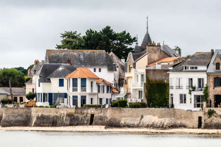 Le Pouliguen, seaside resort in Brittanyの写真素材