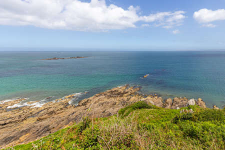 the Breton coast at Primel Tregastel