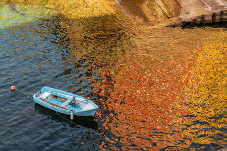 village of Cinqueterre, Italyの写真素材