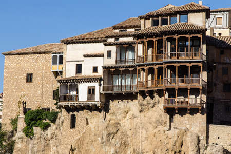 the rock formation of Serrania de Cuenca, Spainの写真素材