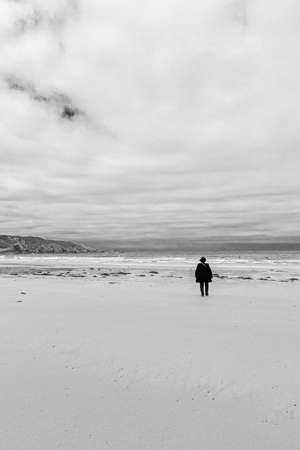 Pointe du Raz, in Brittanyの写真素材