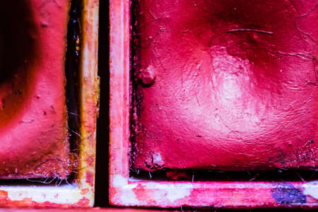 very close up watercolor potsの写真素材