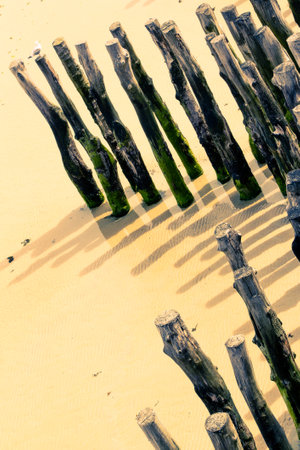 the Channel Sea in Saint-Malo, Brittanyの写真素材