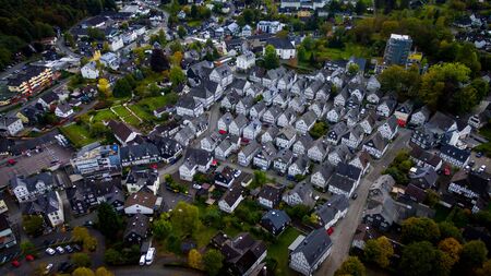 Historic town in Freudenberg, Germany