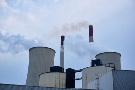 coeal fired power stationの写真素材