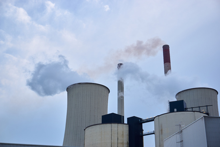 coeal fired power stationの写真素材