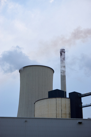 coeal fired power stationの写真素材