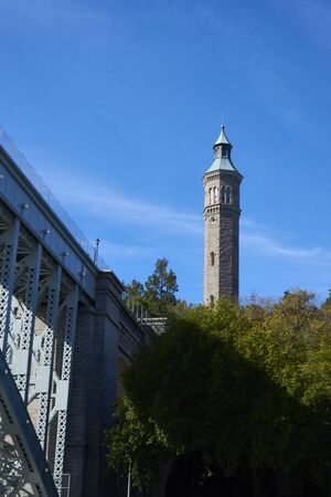 A bridge in New Yorkの写真素材