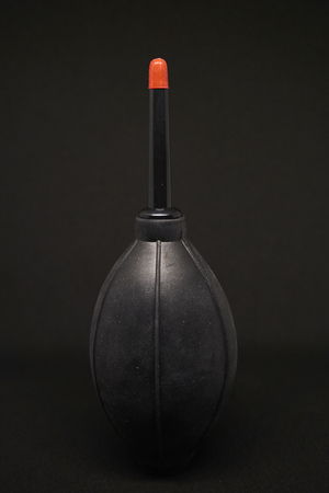Small Airblower in blackの写真素材