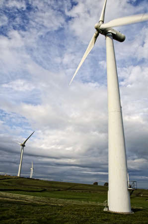 Wind turbinesの写真素材