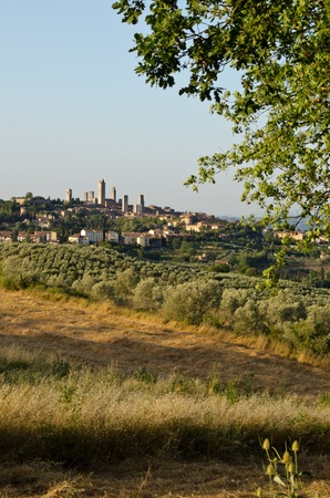 San Gimignano, Italyの写真素材