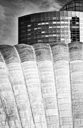 Buildings in La Defense area of Paris, Franceのeditorial素材