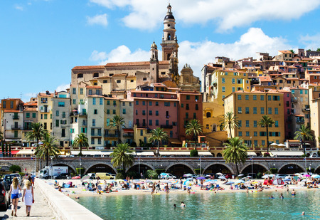Menton, Franceのeditorial素材