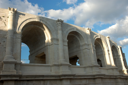 The Roman Arena in Arles, Franceの写真素材