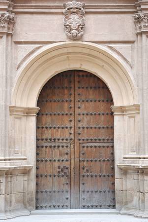 Ancient doorの写真素材