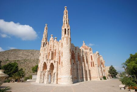 Sanctuary of Santa María Magdalena in Novelda, Spainの写真素材