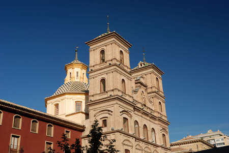 Cathedral in Murcia, Spainの写真素材