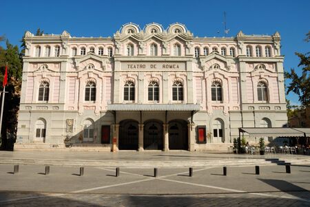 Theater building in Murcia, Spainの写真素材