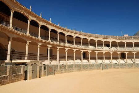 Bullfighting arena in Ronda, Spain