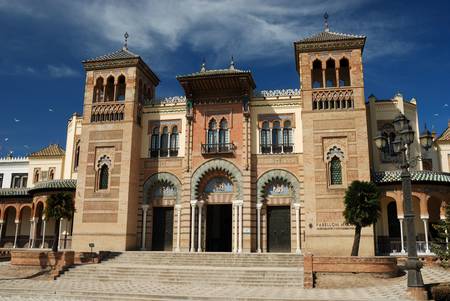Beautiful building in Seville, Spain