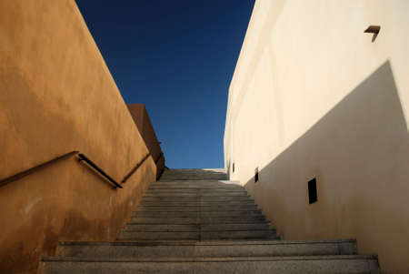 Modern stairwayの写真素材