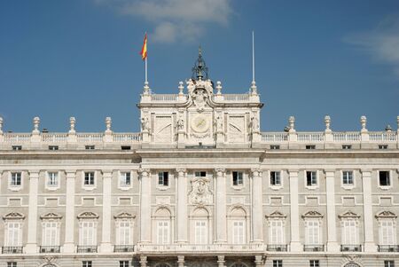 Palacio Real in Madrid, Spainの写真素材