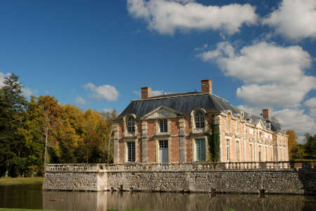Beautiful old Chateau in the Provence, Franceの写真素材