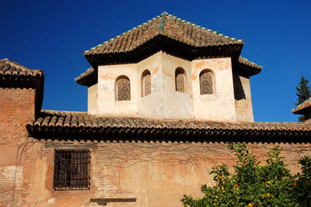 alhambra palace in granada, spain