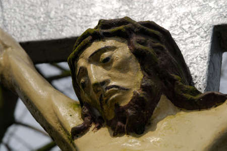 Jesus Christ's headの写真素材