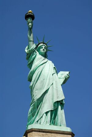 The Statue of Liberty, New Yorkの写真素材