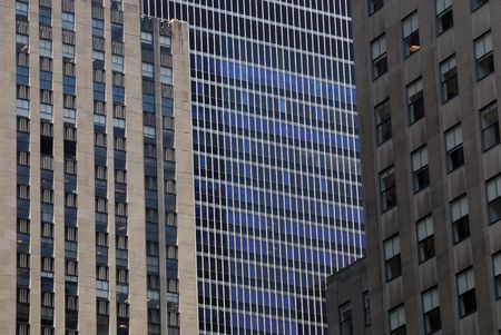 Office buildings in New York City