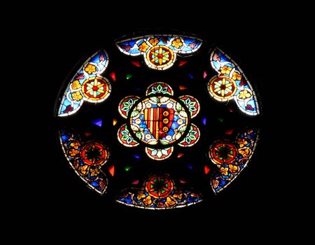 Church stained glass window