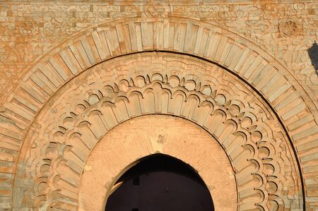 Bab Agnaou - gate in Marrakech, Moroccoの写真素材