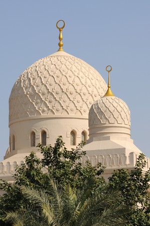 Jumeirah Mosque in Dubai, United Arab Emiratesの写真素材