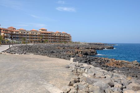 Rocky coast at Caleta de Fuste, Canary Island Fuerteventura