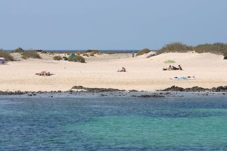 Beach of El Cotillo, Canary Island Fuerteventura, Spain