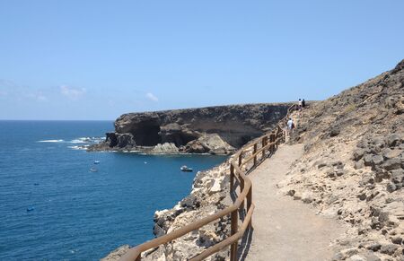 Coast near fishing village Ajuy, Canary Island Fuerteventura, Spain