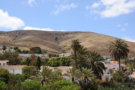 Village Betancuria, Canary Island Fuerteventura, Spainの写真素材