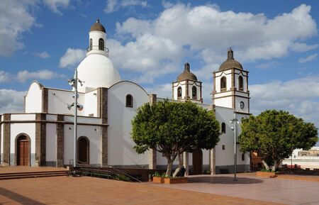 Church in Ingenio, Gran Canaria Spainの写真素材