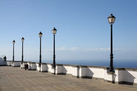 San Roque town square in Firgas, Canary Island Gran Canaria, Spain
