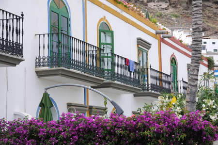 Puerto de Mogan, Grand Canary Spainの写真素材