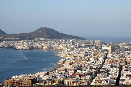 The City of Las Palmas de Gran Canaria, Spainの写真素材