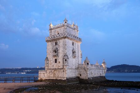 View over the Tagus River from Belem Tower in Lisbon, Portugal. Photo taken at 26th of June 2010のeditorial素材