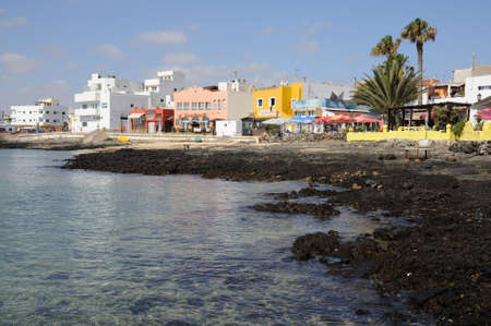 Coast in Corralejo, Canary Island Fuerteventura, Spain. Photo taken at 29th of May 2009のeditorial素材