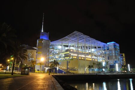 El Muelle Shopping Mall in Las Palmas de Gran Canaria, Spain. Photo taken at 17th of April 2010のeditorial素材